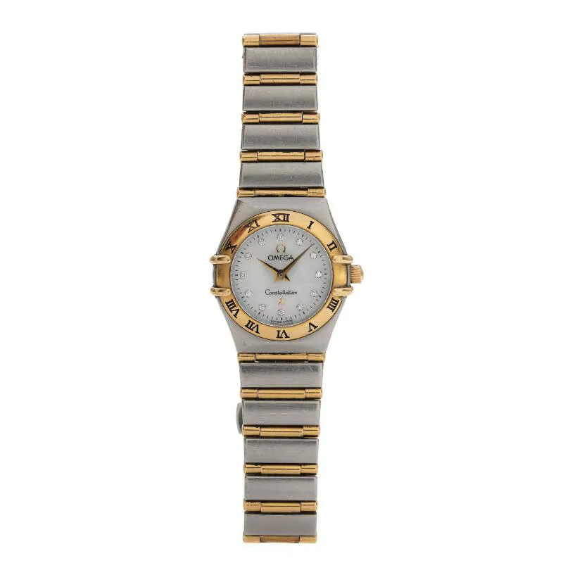 Omega Constellation 795.1203 22mm Yellow gold and stainless steel