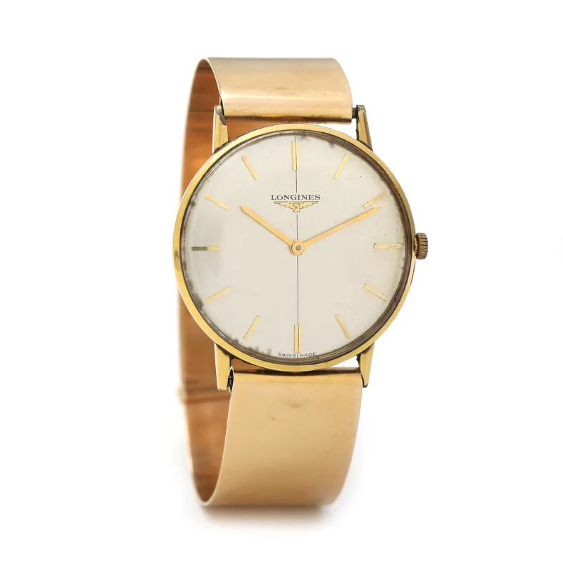 Longines 34mm Gold-plated