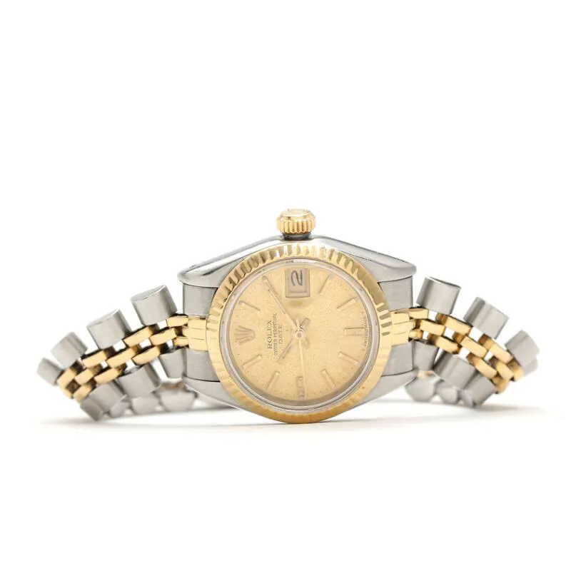 Rolex Oyster Perpetual Date 69173 26mm Yellow gold and stainless steel 1