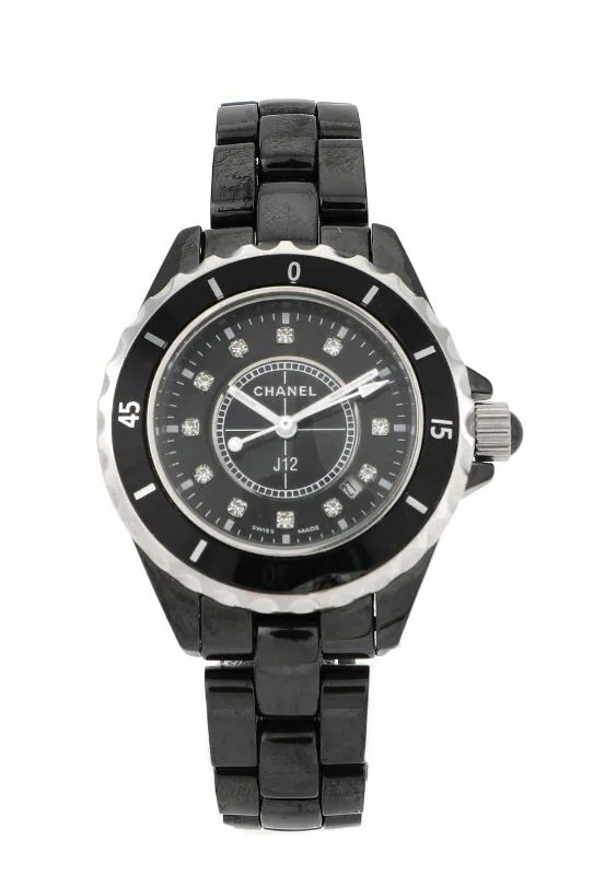 Chanel J12 34.5mm Ceramic and Stainless steel