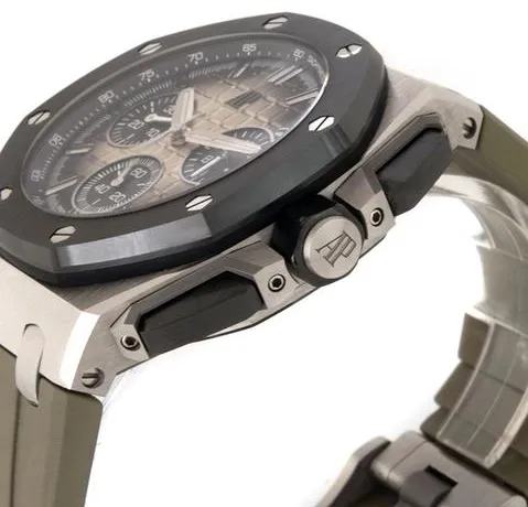 Audemars Piguet Royal Oak Offshore 26420SO.OO.A600CA.01 43mm Stainless steel Brown 9