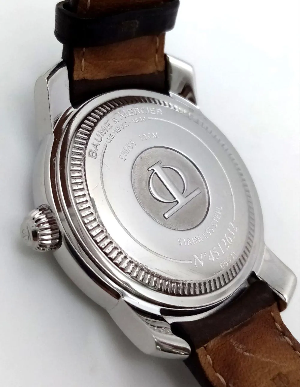 Baume & Mercier 38mm Stainless steel White 3