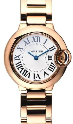 Cartier Ballon Bleu 28mm 3007 28mm Rose gold