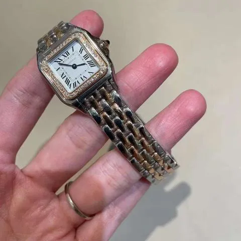 Cartier Panthère W3PN0006 22mm Yellow gold and Stainless steel Silver