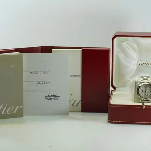 Cartier Pasha 2113 38mm Stainless steel Silver 1