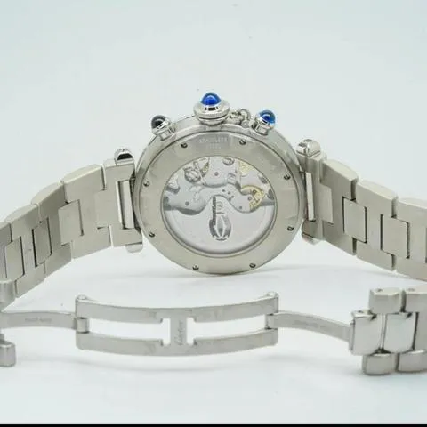 Cartier Pasha 2113 38mm Stainless steel Silver 4