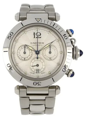 Cartier Pasha 2113 38mm Stainless steel Silver 1