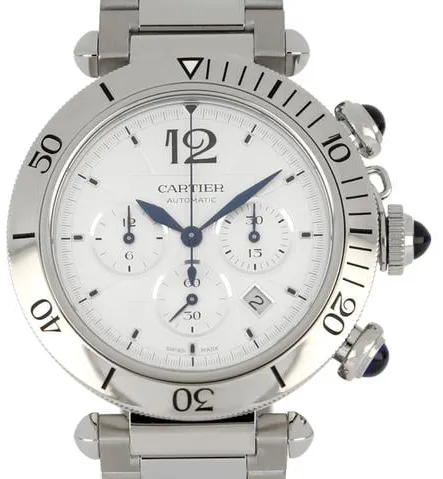 Cartier Pasha WSPA0018 41mm Stainless steel Silver