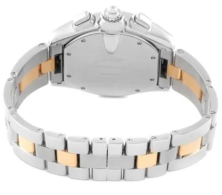 Cartier Roadster W62027Z1 48mm Yellow gold and Stainless steel Silver 7