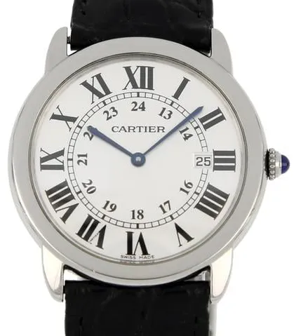 Cartier Ronde Solo de Cartier 2934 36mm Stainless steel Silver