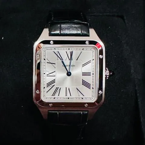 Cartier Santos Dumont WSSA0022 43.5mm Stainless steel Silver