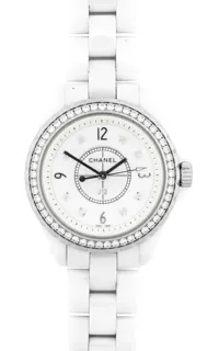 Chanel J12 h3110 White ceramic White