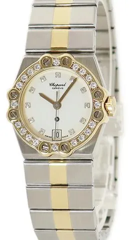 Chopard St. Moritz 25/8024-11 24mm Stainless steel White