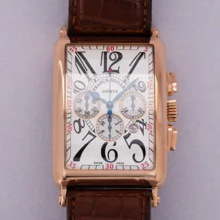 Franck Muller Long Island 1200 CC AT Rose gold Silver