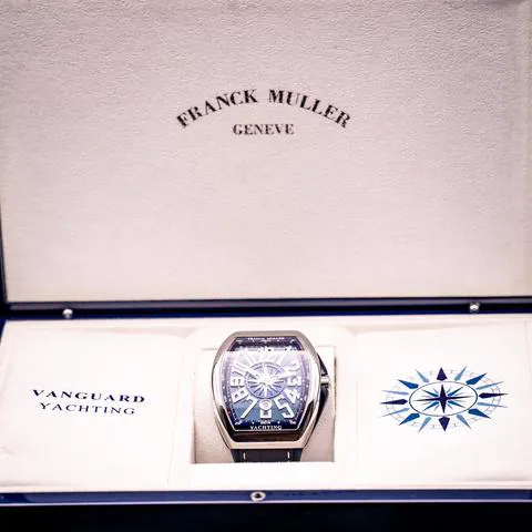 Franck Muller Vanguard V 45 SC DT 44mm Stainless steel Blue 5