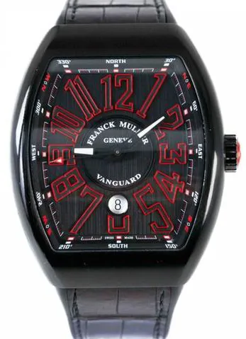 Franck Muller Vanguard V 45 SC DT 44mm Stainless steel Black