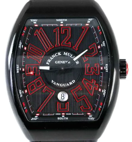 Franck Muller Vanguard V 45 SC DT 44mm Stainless steel Black 1