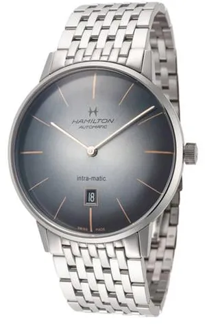 Hamilton Intra-Matic H38755181 42mm Stainless steel Gray