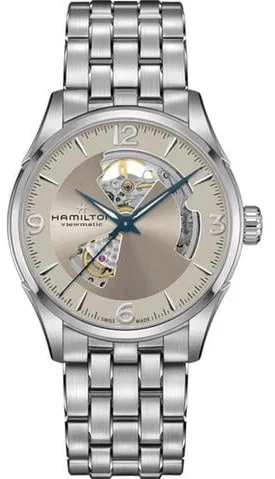 Hamilton Jazzmaster Open Heart H32705121 42mm Stainless steel Beige