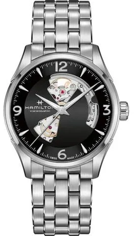 Hamilton Jazzmaster Open Heart H32705131 42mm Stainless steel Black