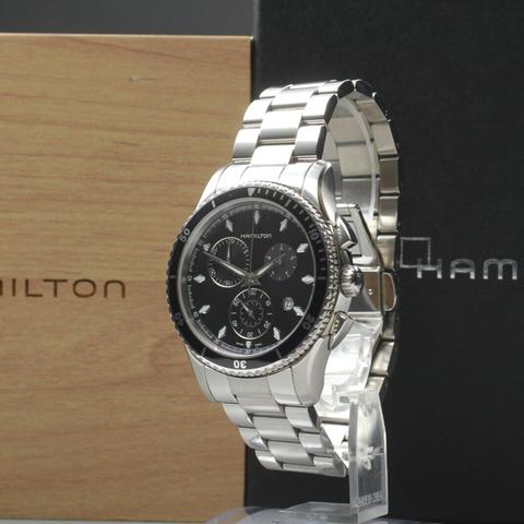 Hamilton Jazzmaster H375120 H37512131 Stainless steel Black