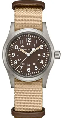 Hamilton Khaki Field H69439901 38mm Stainless steel Brown