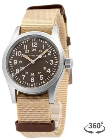 Hamilton Khaki Field H69439901 38mm Stainless steel Brown