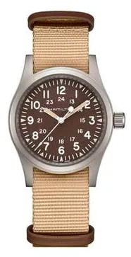 Hamilton Khaki Field H69439901 38mm Stainless steel Brown