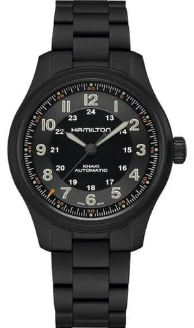 Hamilton Khaki Field H70665130 42mm Titanium Black