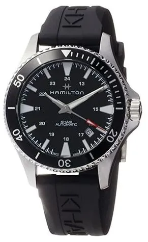 Hamilton Khaki Navy H82515330 43mm Steel Black