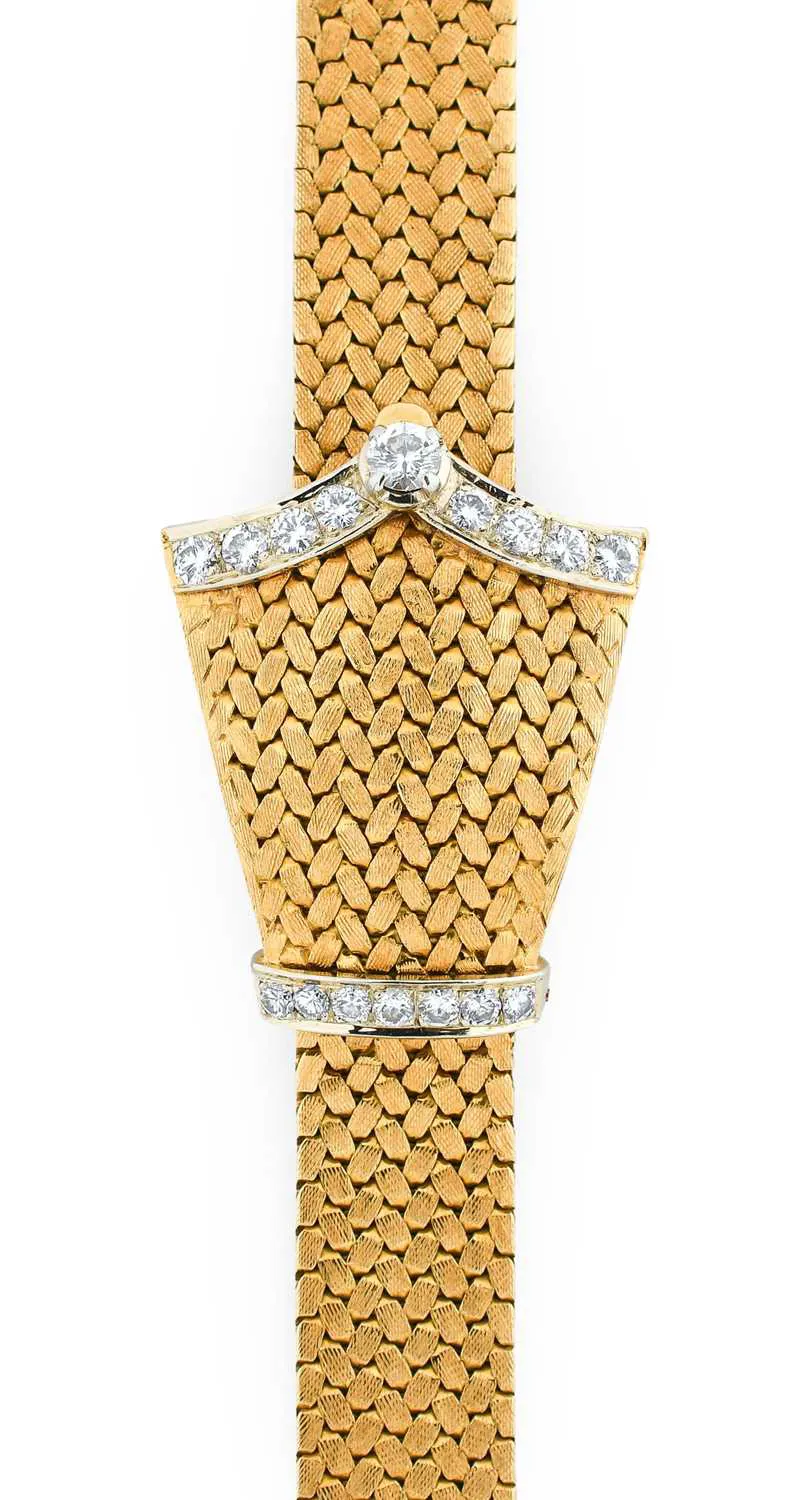 Jaeger-LeCoultre 26mm Yellow gold and diamond-set Silver 1