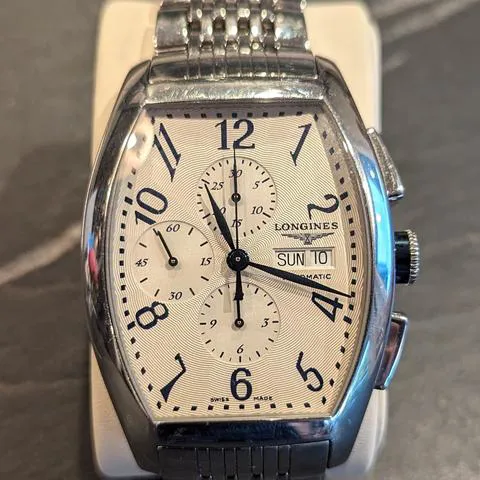 Longines Evidenza L2.701.4 40mm Stainless steel White