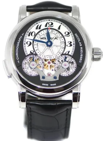 Montblanc Nicolas Rieussec 104981 43mm Stainless steel Gray