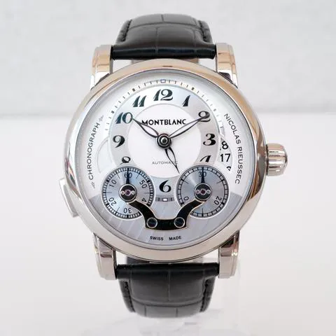 Montblanc Nicolas Rieussec 106487 43mm Stainless steel Silver