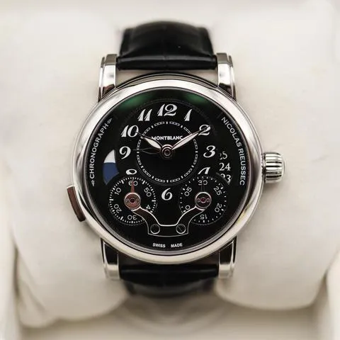 Montblanc Nicolas Rieussec 106488 43mm Stainless steel Black