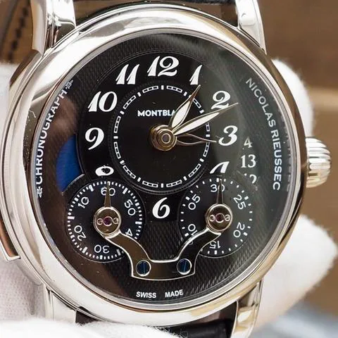 Montblanc Nicolas Rieussec 106488 43mm Stainless steel Black