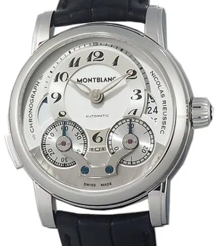 Montblanc Nicolas Rieussec 106595 43mm Stainless steel Silver