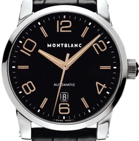 Montblanc TimeWalker 101551 42mm Stainless steel Black