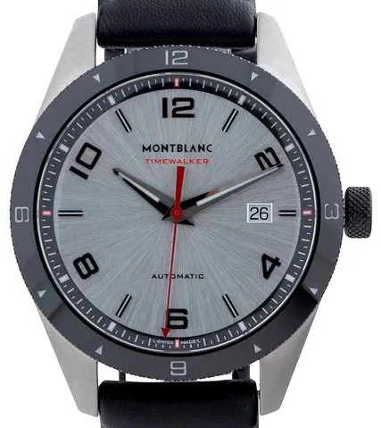 Montblanc TimeWalker 116058 41mm Stainless steel Silver