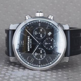 Montblanc TimeWalker 7069 Stainless steel Black 2012 | Dealer