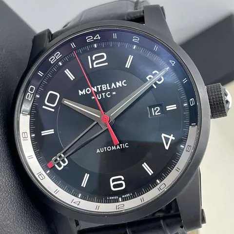 Montblanc TimeWalker 43mm Stainless steel Black