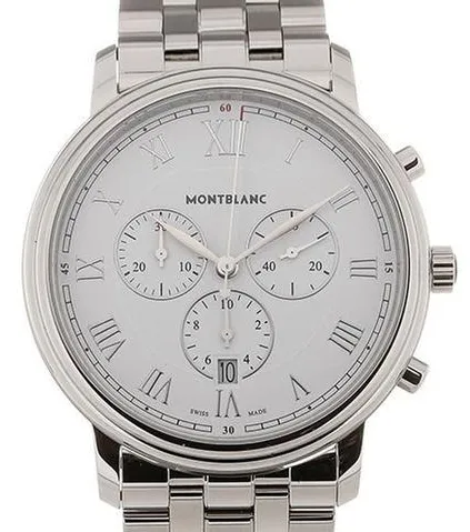 Montblanc Tradition 114340 42mm Stainless steel White