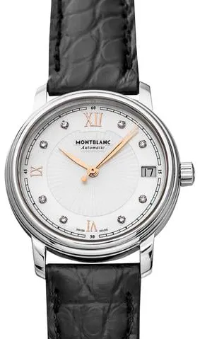 Montblanc Tradition 114957 32mm Stainless steel White