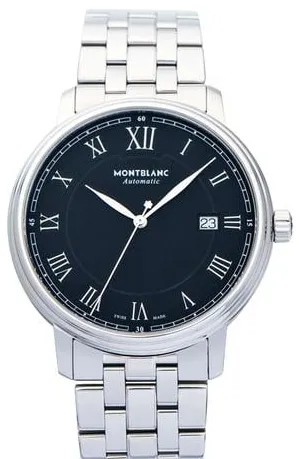 Montblanc Tradition 116483 40mm Stainless steel Black