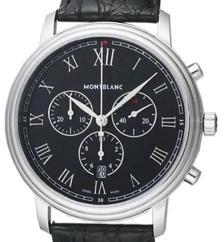 Montblanc Tradition 117047 42mm Stainless steel Black