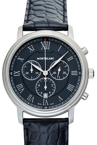 Montblanc Tradition 117047 42mm Stainless steel Black