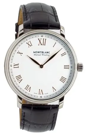 Montblanc Tradition 119962 40mm Stainless steel White