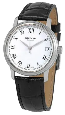 Montblanc Tradition 124782 32mm Stainless steel White