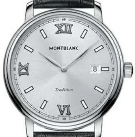 Montblanc Tradition 127775 40mm Stainless steel Silver