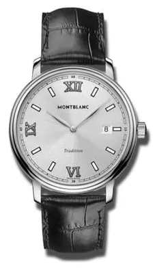 Montblanc Tradition 127775 40mm Stainless steel Silver